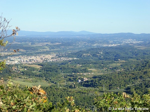Sentiero panoramico di Toscana