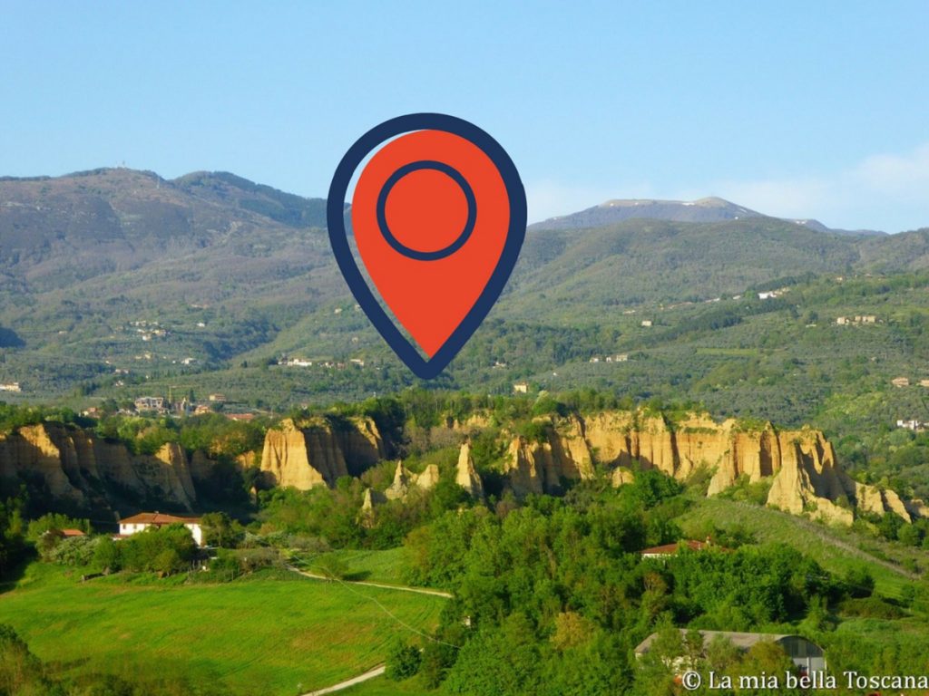 Dove vedere le Balze del Valdarno